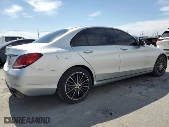 2021 Mercedes-Benz C 300 with VIN W1KWF8DB8MR632402, listed as a Copart auction lot 52971445 with 38,939 mi miles and Salvage Title. Bid and sale history available at carsss.com. Image 3.