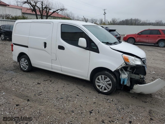 2018 Nissan NV200 Compact Cargo S with VIN 3N6CM0KN2JK693641, listed as a Copart auction lot 81049714 with 124,446 mi miles and Salvage Title. Bid and sale history available at carsss.com. Image 4.