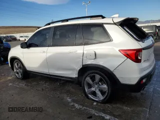 2021 Honda Passport Touring with VIN 5FNYF8H96MB005648, listed as a Copart auction lot 87242864 with 40,770 mi miles and Salvage Title. Bid and sale history available at carsss.com. Image 2.