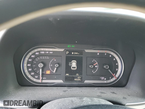 2022 Hyundai Tucson SE with VIN 5NMJACAE3NH079331, listed as a Copart auction lot 41668625 with 48,328 mi miles and Salvage Title. Bid and sale history available at carsss.com. Image 9.