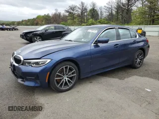 2019 BMW 3 Series 330i xDrive with VIN WBA5R7C50KAJ79890, listed as a Copart auction lot 57169675 with 54,464 mi miles and Salvage title. Bid and sale history available at DreamBid. Image 1.