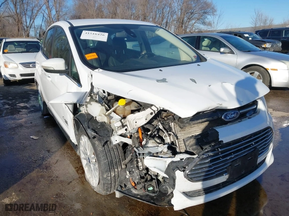 2016 Ford C-Max Energi SEL with VIN 1FADP5CU2GL118381, listed as a IAAI auction lot 41516426 with 220,361 mi miles. Bid and sale history available at carsss.com. Image 6.