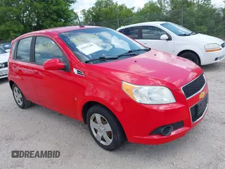 2009 Chevrolet Aveo 1LT with VIN KL1TD66E89B354784, listed as a IAAI auction lot 42635200 with 86,270 mi miles and . Bid and sale history available at DreamBid. Image 1.