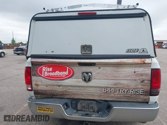 2015 Ram 1500 Tradesman with VIN 3C6JR7AG9FG543809, listed as a IAAI auction lot 42560120 with 168,793 mi miles and . Bid and sale history available at DreamBid. Image 8.