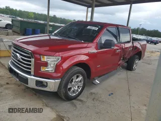2015 Ford F-150 XL with VIN 1FTEW1CP3FFA62176, listed as a Copart auction lot 55364185 with 129,519 mi miles and Salvage title. Bid and sale history available at DreamBid. Image 1.