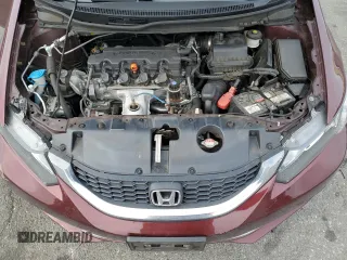 2014 Honda Civic Sedan LX with VIN 2HGFB2F5XEH500349, listed as a Copart auction lot 54086745 with 75,247 mi miles and Salvage Title. Bid and sale history available at carsss.com. Image 11.