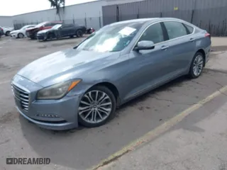 2016 Hyundai Genesis 3.8L with VIN KMHGN4JE3GU132363, listed as a IAAI auction lot 41551013 with 167,739 mi miles. Bid and sale history available at carsss.com. Image 17.