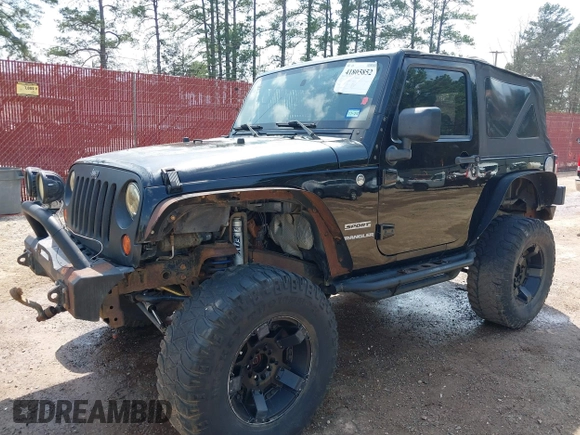 2010 Jeep Wrangler Sport with VIN 1J4AA2D15AL161650, listed as a IAAI auction lot 41805852 with 89,952 mi miles and . Bid and sale history available at carsss.com. Image 17.