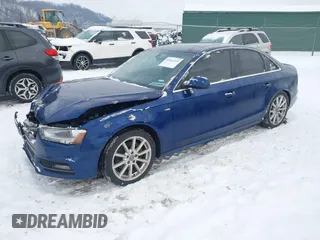 2015 Audi A4 Premium Plus with VIN WAUFFAFL3FN014015, listed as a IAAI auction lot 41362315 with 122,887 mi miles. Bid and sale history available at carsss.com. Image 17.