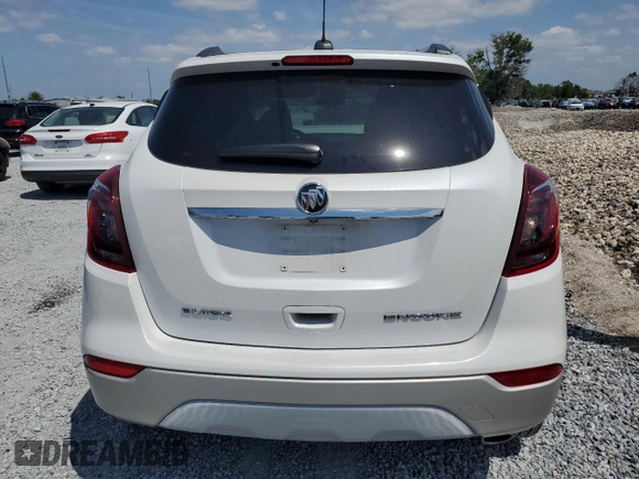 2017 Buick Encore Essence with VIN KL4CJCSB2HB156495, listed as a Copart auction lot 54327835 with 48,282 mi miles and Salvage Title. Bid and sale history available at carsss.com. Image 6.