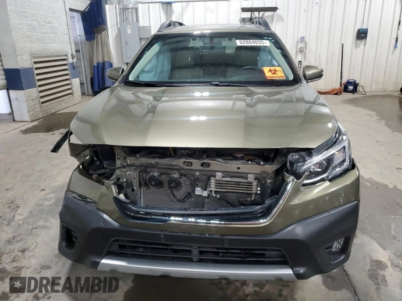 2022 Subaru Outback Limited with VIN 4S4BTANC3N3268678, listed as a Copart auction lot 62884035 with 37,360 mi miles and Salvage title. Bid and sale history available at DreamBid. Image 5.