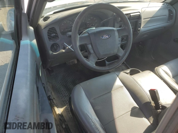 2010 Ford Ranger XL with VIN 1FTKR1AD8APA25050, listed as a Copart auction lot 59758655 with 161,400 mi miles and Salvage title. Bid and sale history available at DreamBid. Image 8.