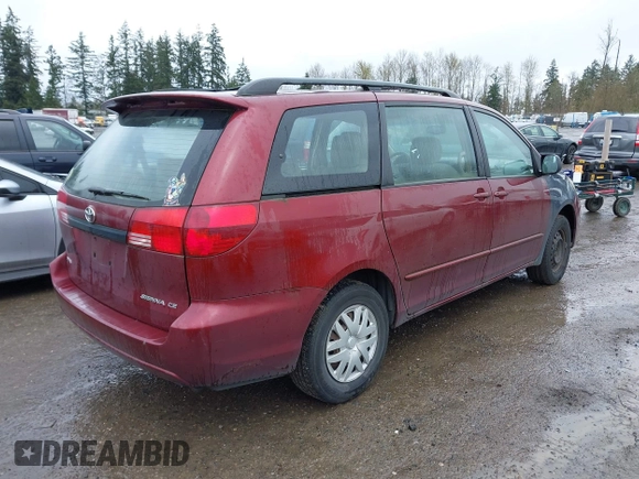 2005 Toyota Sienna CE with VIN 5TDZA23C65S304184, listed as a IAAI auction lot 41944586 with 274,960 mi miles. Bid and sale history available at carsss.com. Image 4.