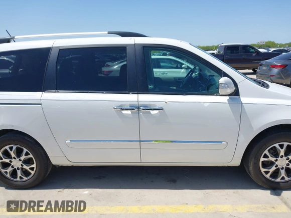 2014 Kia Sedona EX with VIN KNDMH4C76E6554982, listed as a IAAI auction lot 41980362 with 164,380 mi miles and . Bid and sale history available at DreamBid. Image 13.