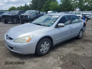 2005 Honda Accord LX with VIN 1HGCM56425A136061, listed as a Copart auction lot 61674185 with 154,346 mi miles and Salvage title. Bid and sale history available at DreamBid. Image 1.