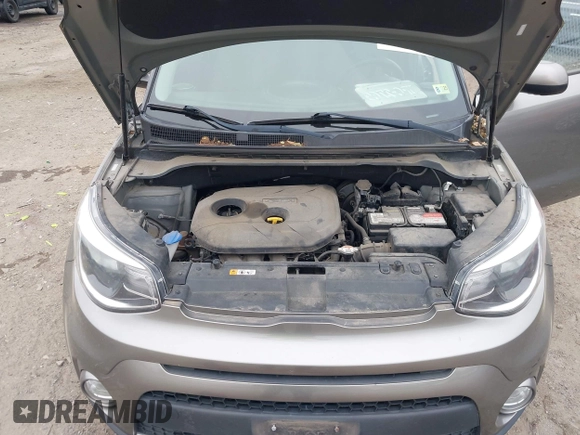 2018 Kia Soul + with VIN KNDJP3A59J7558286, listed as a IAAI auction lot 42080799 with 86,515 mi miles. Bid and sale history available at carsss.com. Image 10.