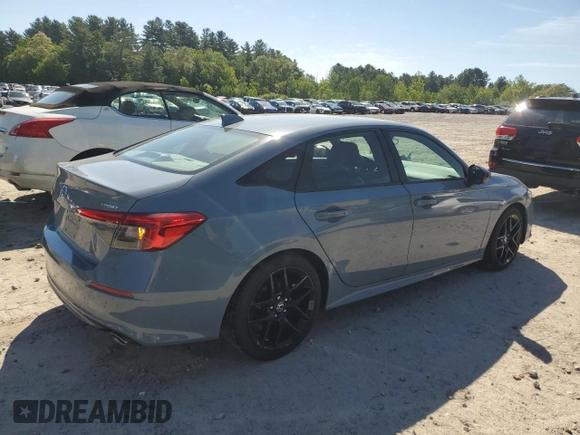 2023 Honda Civic Sport with VIN 2HGFE2F5XPH522894, listed as a Copart auction lot 57591875 with 31,539 mi miles and Salvage title. Bid and sale history available at DreamBid. Image 3.