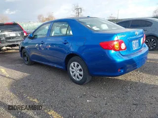 2009 Toyota Corolla with VIN 2T1BU40E49C168663, listed as a IAAI auction lot 41707834 with 54,129 mi miles. Bid and sale history available at carsss.com. Image 3.