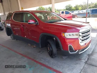 2023 GMC Acadia SLE with VIN 1GKKNKL47PZ150430, listed as a IAAI auction lot 42351285 with 42,838 mi miles and . Bid and sale history available at DreamBid. Image 1.