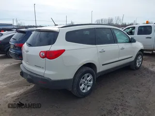 2012 Chevrolet Traverse LS with VIN 1GNKRFED2CJ413878, listed as a IAAI auction lot 41693944 with 217,766 mi miles and . Bid and sale history available at DreamBid. Image 4.