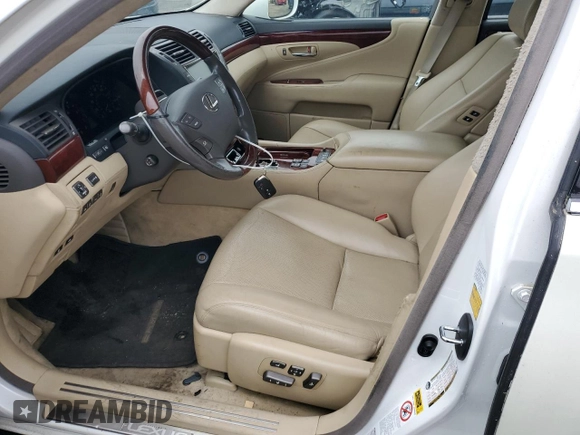 2008 Lexus LS 600h L z VIN JTHDU46F385000337, wystawiony jako Copart lot #56936025 z przebiegiem 126 702 mil mil oraz Tytuł czysty. Historia ofert i sprzedaży dostępna na DreamBid. Obrazek 7.