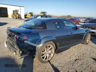 2008 Mazda RX-8 40th Anniversary Edition with VIN JM1FE173780216389, listed as a Copart auction lot 87790525 with 73,483 mi miles and Salvage Title. Bid and sale history available at carsss.com. Image 3.