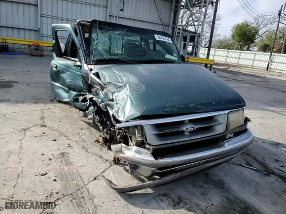 1997 Ford Ranger XLT with VIN 1FTCR10A1VPA18622, listed as a Copart auction lot 88795395 with 221,365 mi miles and Salvage Title. Bid and sale history available at carsss.com. Image 10.