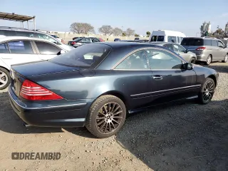 2004 Mercedes-Benz CL-Class with VIN WDBPJ75J04A040535, listed as a Copart auction lot 50412135 with 2,688 mi miles and Clean Title. Bid and sale history available at carsss.com. Image 3.