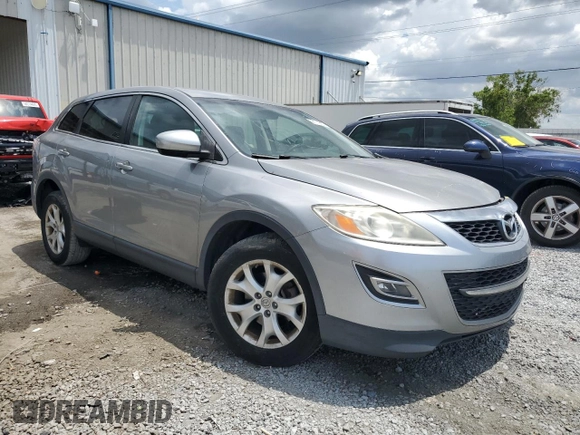 2012 Mazda CX-9 Sport with VIN JM3TB3BV4C0358070, listed as a Copart auction lot 56179335 with 206,590 mi miles and Salvage title. Bid and sale history available at DreamBid. Image 4.