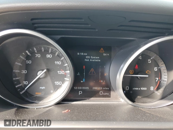 2014 Land Rover Range Rover Sport HSE with VIN SALWR2WF0EA376246, listed as a Copart auction lot 48379165 with 92,159 mi miles and Salvage Title. Bid and sale history available at carsss.com. Image 9.