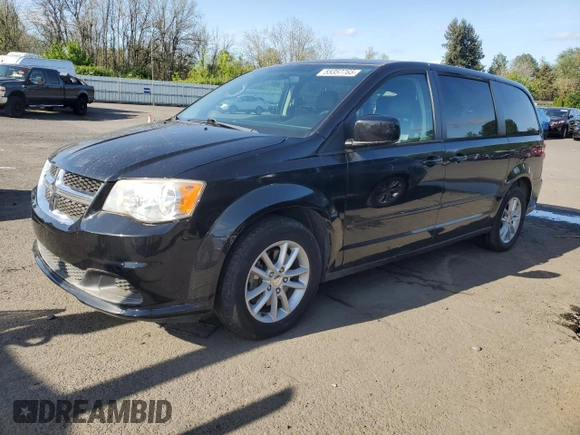2018 Dodge Grand Caravan SXT with VIN 2C4RDGCG8JR300082, listed as a Copart auction lot 55357765 with 119,444 mi miles and Salvage Title. Bid and sale history available at DreamBid. Image 1.