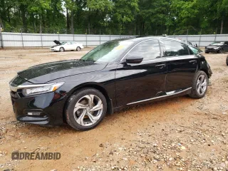 2018 Honda Accord EX-L with VIN 1HGCV1F5XJA108145, listed as a Copart auction lot 57336015 with 134,675 mi miles and Salvage title. Bid and sale history available at DreamBid. Image 1.