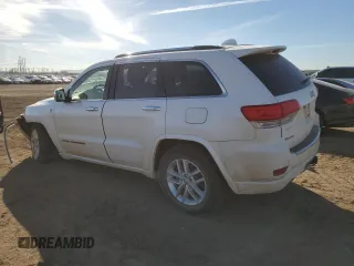 2017 Jeep Grand Cherokee Overland with VIN 1C4RJFCG2HC834328, listed as a Copart auction lot 78094644 with 86,706 mi miles and Salvage Title. Bid and sale history available at carsss.com. Image 2.