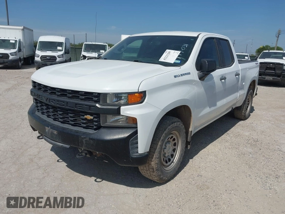 2020 Chevrolet Silverado 1500 Work Truck with VIN 1GCRYAEF1LZ177031, listed as a IAAI auction lot 42223285 with 77,377 mi miles and . Bid and sale history available at DreamBid. Image 17.