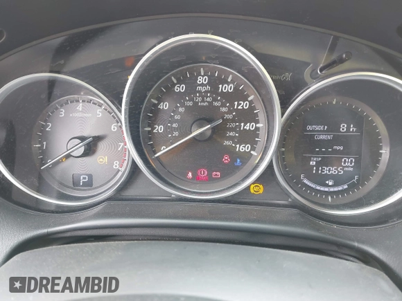 2014 Mazda CX-5 Touring with VIN JM3KE2CY3E0429025, listed as a IAAI auction lot 41680713 with 113,065 mi miles. Bid and sale history available at carsss.com. Image 7.