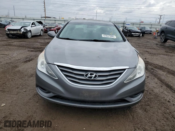 2011 Hyundai Sonata GLS with VIN 5NPEB4AC1BH151659, listed as a Copart auction lot 47637095 with 126,333 mi miles and Salvage Title. Bid and sale history available at carsss.com. Image 5.