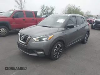 2019 Nissan Kicks SR with VIN 3N1CP5CU1KL506188, listed as a IAAI auction lot 41939449 with 15,926 mi miles. Bid and sale history available at carsss.com. Image 2.
