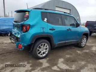 2021 Jeep Renegade Jeepster with VIN ZACNJDAB9MPM71295, listed as a Copart auction lot 51680175 with 30,034 mi miles and Salvage title. Bid and sale history available at DreamBid. Image 3.