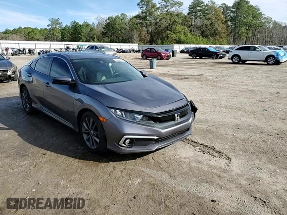 2021 Honda Civic Sedan EX-L with VIN 19XFC1F74ME002424, listed as a Copart auction lot 86898084 with 32,702 mi miles and Salvage Title. Bid and sale history available at carsss.com. Image 11.
