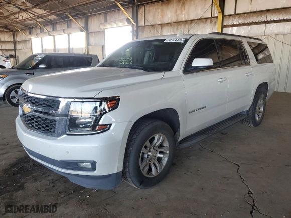 2017 Chevrolet Suburban LT with VIN 1GNSCHKC8HR255967, listed as a Copart auction lot 50174135 with 122,101 mi miles and Clean Title. Bid and sale history available at carsss.com. Image 1.