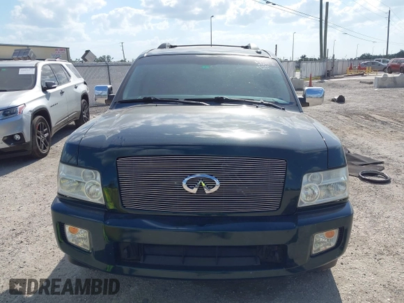 2008 Infiniti QX56 with VIN 5N3AA08D98N908053, listed as a IAAI auction lot 41915120 with 195,652 mi miles. Bid and sale history available at carsss.com. Image 12.