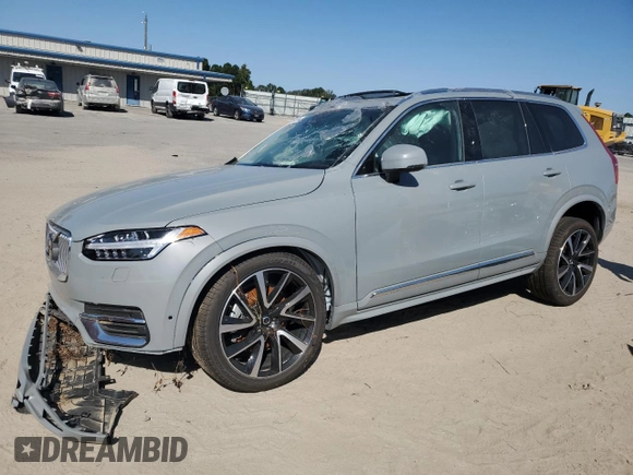 2024 Volvo XC90 Plus Bright Theme with VIN YV4L12PEXR1236571, listed as a Copart auction lot 74914254 with 4,165 mi miles and Salvage Title. Bid and sale history available at DreamBid. Image 1.