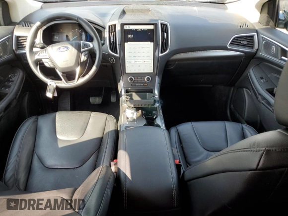 2022 Ford Edge Titanium with VIN 2FMPK4K91NBA74220, listed as a Copart auction lot 52184665 with 9,391 mi miles and Salvage Title. Bid and sale history available at carsss.com. Image 8.