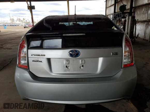 2013 Toyota Prius One with VIN JTDKN3DU7D5541662, listed as a Copart auction lot 49443365 with 159,152 mi miles and Salvage Title. Bid and sale history available at carsss.com. Image 6.