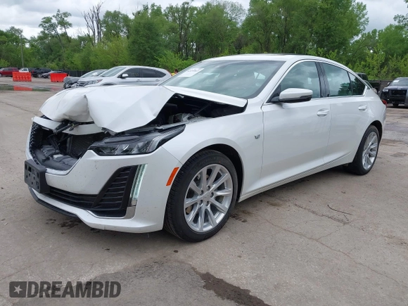 2024 Cadillac CT5 Luxury с VIN 1G6DX5RK5R0103588, выставлен на аукционе IAAI как лот 42155813 с пробегом 59 048 миль миль и . История ставок и продаж доступна на DreamBid. Изображение 20.