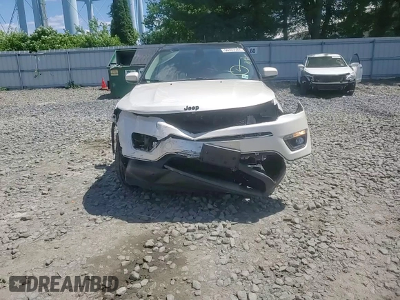 2019 Jeep Compass High Altitude with VIN 3C4NJDCB6KT843245, listed as a Copart auction lot 56303584 with 54,319 mi miles and Salvage title. Bid and sale history available at DreamBid. Image 12.