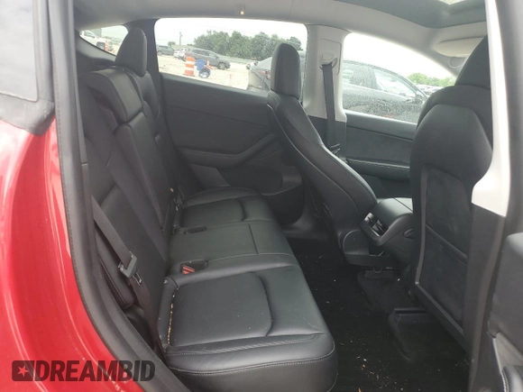 2022 Tesla Model Y Performance с VIN 7SAYGDEF0NF312799, выставлен на аукционе Copart как лот 55165915 с пробегом 38 377 миль миль и Чистый • Clean title. История ставок и продаж доступна на DreamBid. Изображение 10.