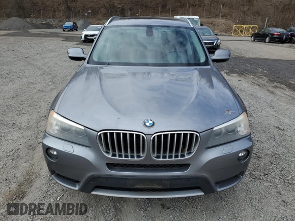 2011 BMW X3 35i with VIN 5UXWX7C5XBL730455, listed as a Copart auction lot 51131085 with 218,889 mi miles and Clean Title. Bid and sale history available at DreamBid. Image 5.