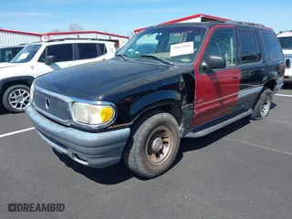 1998 Mercury Mountaineer with VIN 4M2ZU55P4WUJ27313, listed as a IAAI auction lot 41824204 with 207,626 mi miles. Bid and sale history available at carsss.com. Image 2.