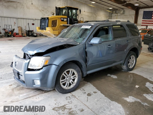 2010 Mercury Mariner Premier z VIN 4M2CN9HG8AKJ09441, wystawiony jako Copart lot #60267415 z przebiegiem 152 908 mil mil oraz Nie do naprawy • Non repairable. Historia ofert i sprzedaży dostępna na DreamBid. Obrazek 1.